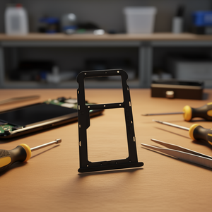 Bandeja para tarjetas Sim y Micro SD para Huawei Honor 7x Negro - Product Image 3