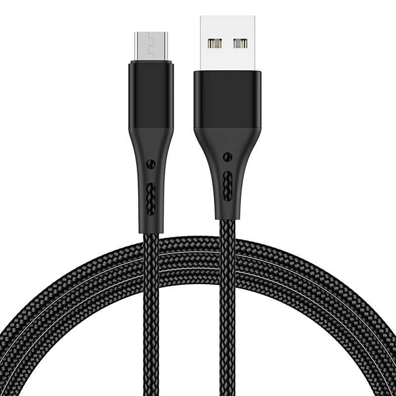 1m 3ft 2M 3 m Usb C kablosu hızlı şarj naylon örgülü veri kablosu Mirco tipi C hızlı şarj olan Usb kablosu android şarj