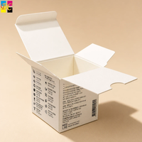 Scatola Cosmetica Ecologica Personalizzabile all'Ingrosso, Cartone Pieghevole in Carta Artistica per Confezioni Skincare