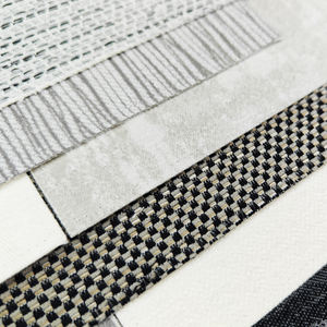 Tissu de rideau en dentelle jacquard occultant personnalisé de Turquie Textile de maison respirant Options de <span class=keywords><strong>toile</strong></span> de chanvre imperméable Salles de séjour - Product Image 3