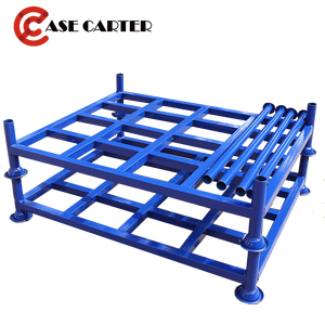 Caja de acero de gran capacidad personalizada, palé de alta resistencia Carter's plegable, jaula de almacenamiento para almacén, pilas de 4 ~ 5 capas de alto - Product Image 5