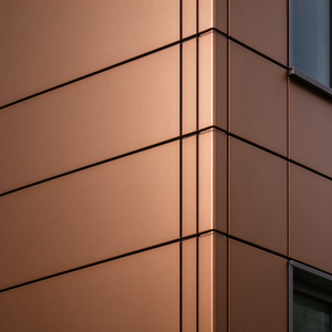 Muestra Gratuita de Panel Compuesto de Aluminio, Cobre y Bronce Moderno, Resistente a los Rayos UV, Revestimiento de Paredes Exteriores, Fachada ACM - Product Image 1