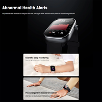 Montre connectée Mibro C4 AMOLED étanche IP68 unisexe avec GPS, suivi de la fréquence cardiaque, bracelet en silicone, livraison gratuite