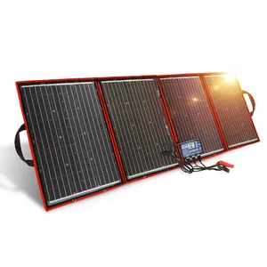 High Efficiency Camping Portable Solar Panel Blanket Foldable Solar Portable Power Station