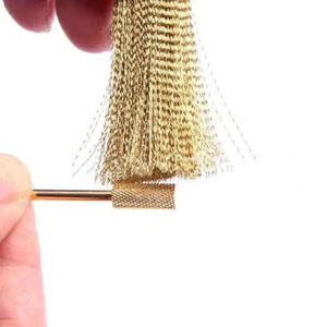 Fraise à pointe en carbure 6x2cm, grain fin doré, pour outils dentaires et à ongles, matériau résistant à l'usure - Product Image 1