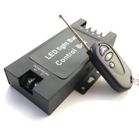 Interruptor de Control Remoto Inalámbrico de 433 Mhz, CC 12 V 24 V 30 A, Controlador de Luces Estroboscópicas LED para Automóviles y Camiones, Módulos Transmisores y Receptores de Relé RF