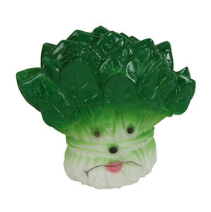 Toptan köpek çiğnemek oyuncak Pet kaynağı sebze şekilli vinil gıcırtılı köpek oyuncak - Product Image 6