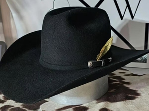 NL76 Sombreros de <span class=keywords><strong>Vaquero</strong></span> de Lana de Color Sólido para Mujeres y Hombres, con Ala Ancha, Estilo Ranchero y Occidental - Product Image 6