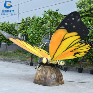 SGAA47 Centro comercial interior Insecto realista Modelo Decoración Flying Animatronic Butterfly para la venta - Product Image 6