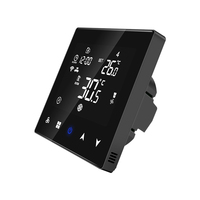 Termostato Digital de Control de Temperatura para Unidades de Ventilador, con 3 Velocidades de Ventilador, Válvula Eléctrica, Termostato Wifi