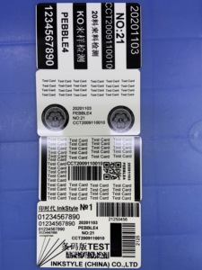 Nastro per stampante compatibile <span class=keywords><strong>Evolis</strong></span> <span class=keywords><strong>R3012</strong></span> nastri per carte <span class=keywords><strong>KO</strong></span>-250 stampe/rotolo