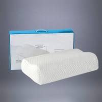 Oreiller en gel TPE hyper-élastique 3D à grille, nouveau design, matériau tissé, soulagement de la pression, antibactérien, amovible et lavable