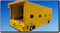 Système de chariot de transfert à navigation magnétique AGV pour entrepôt industriel, véhicule à guidage automatique OEM 6 tonnes