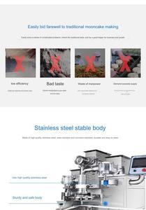Máquina Automática Eficiente <span class=keywords><strong>para</strong></span> Hacer Pasteles de Luna con Múltiples Moldes y Medición Precisa de Relleno <span class=keywords><strong>para</strong></span> Resultados Consistentes - Product Image 4