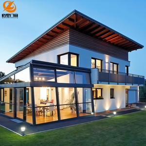 Véranda autoportante en aluminium pour <span class=keywords><strong>jardin</strong></span> <span class=keywords><strong>d</strong></span>'<span class=keywords><strong>hiver</strong></span> de ferme moderne, abri de <span class=keywords><strong>jardin</strong></span> extérieur personnalisé en aluminium et verre - Product Image 3