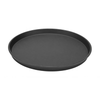 Poêle à pizza ronde en fonte, poêle à frire pour camping, restaurant, barbecue, cuisson au four, sur la cuisinière ou le barbecue