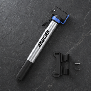 Pompe à vélo en aluminium BOMA 120 psi, outil de gonflage manuel avec adaptateur de buse pour le cyclisme - Product Image 5