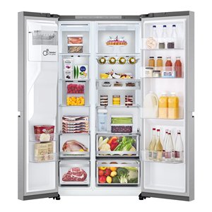For Side by Side <b>Refrigerator</b> Stainless Steel Household 913x731x179cm Total No Frost with Water Dispenser Naturefresh Technology - Product Image 3