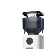 Mangeoire automatique portable pour animaux de compagnie avec distributeur d'eau Combo 3L Timed Portion Control Dual Power Anti-Jam Stylish OEM/ODM