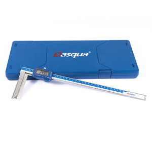 Calibrador Digital Dasqua de Acero Inoxidable con Mandíbulas Largas de 20-300 mm para Medir el Diámetro de Orificios Profundos 2100-1630 Digital V - Product Image 3