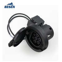 Vente directe Ev Smart Charging Motor Socket Type 2 IEC 62196-2 Serrure électromagnétique