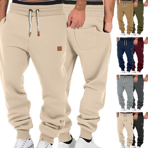 <span class=keywords><strong>Pantaloni</strong></span> Sportivi Casual da <span class=keywords><strong>Uomo</strong></span> Primavera/Estate in Poliestere Felpato Stile Harem con Coulisse e Bordo in Pelliccia ad Asciugatura Rapida - Product Image 1