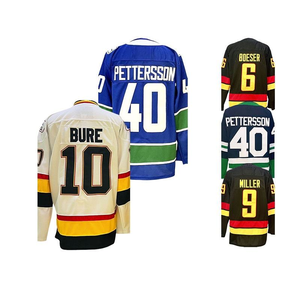 Jersey Hoki Es Jahitan Atas Model Terbaru 2026 43 Quinn Hughes 40 <span class=keywords><strong>Elias</strong></span> Pettersson 6 Brock Boeser 9 Miller 10 Bure 16 Linden - Product Image 5