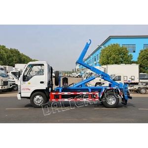 Low Price 1SUZU Hook Arm <strong>Garbage</strong> <strong>Truck</strong> 4X2 Mini Hook Lift <strong>Garbage</strong> <strong>Truck</strong> for Sale - Product Image 6