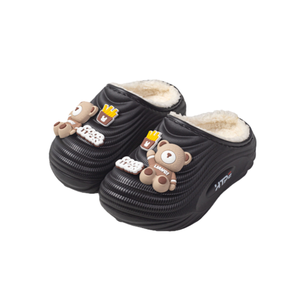 Pantuflas de Algodón para Niños, Otoño-Invierno, con Peluche, Antideslizantes, Suela Gruesa, Plataforma, para el Hogar, Gran Venta - Product Image 3