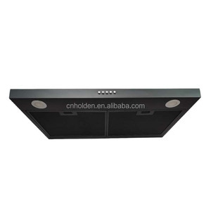 <span class=keywords><strong>Hotte</strong></span> encastrable fine de 60 cm avec double moteur en cuivre et commande mécanique pour extracteur d'air de cuisine - Product Image 4