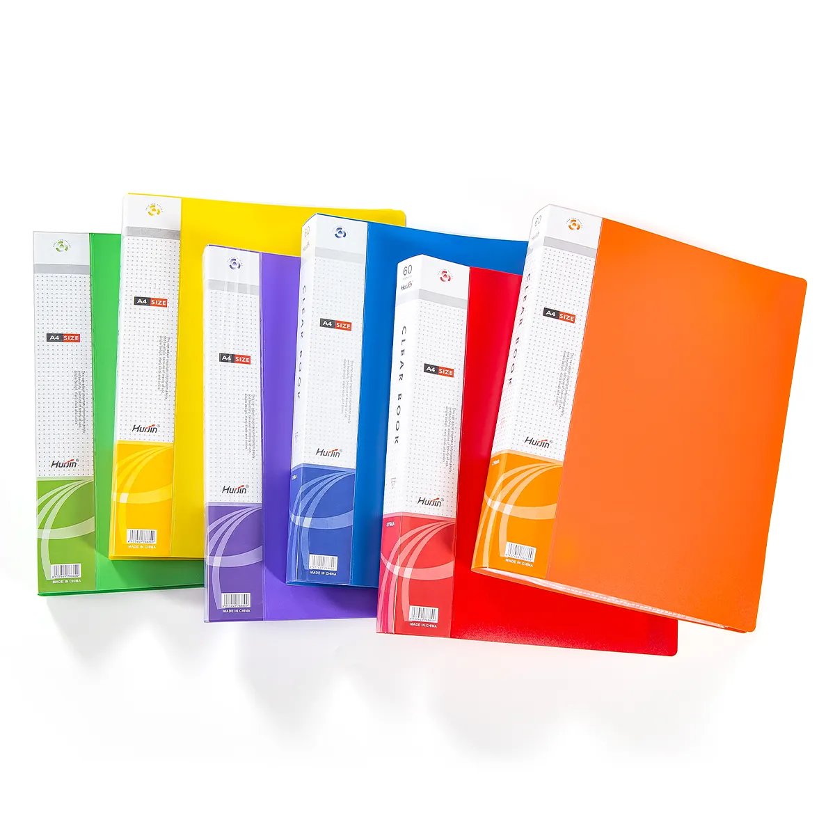 Wholesale PP Plastics A4 Size 10 20 30 40 60 80 100 Pockets Clear Display Book Presentation File Folder