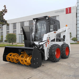 Mesin penggerak bumi pemuat setir selip Diesel multi-fungsi pemuat salju selip untuk pemuat kemudi selip - Product Image 4