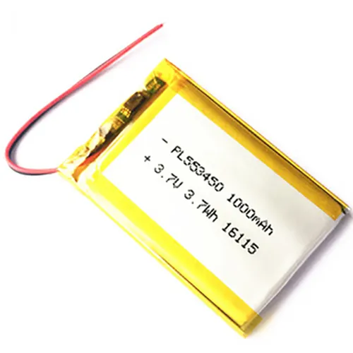 Bateria de íon li 3.7 v 1000mah bateria de lítio 553450 3.7 v 1000mah lipo bateria ultra fino