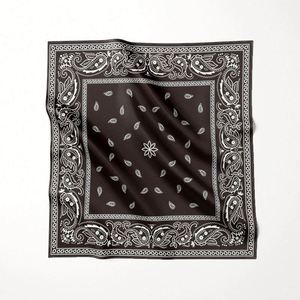 Mouchoir personnalisé de haute qualité imprimé, en soie douce, de forme carrée, pour femmes et hommes - Product Image 2