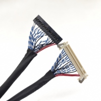 Câble d'assemblage LVDS JAE FI-X30HL 30 broches vers Molex Pico-Clasp 5011894010 PVC/PBT/Nylon, pas de 1,0 mm, 40 broches pour appareils électroménagers