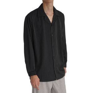 Nueva Camisa Casual de Manga Larga para Hombre, de Punto Transpirable, de Color Sólido, para Primavera y Otoño - Product Image 1