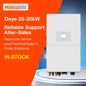 Inversor Híbrido Trifásico Moregosolar Deye de 25kW <span class=keywords><strong>30kW</strong></span> AC, Modelo SUN-25/29.9/30K-SG02HP3-EU-AM3, Inversor de Batería de Alto Voltaje - Product Image 2