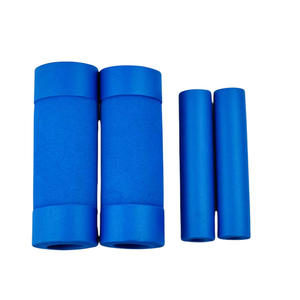 Fundas universales de esponja para manillar, cilíndricas de 22,2mm, antideslizantes, para motocicleta, bicicleta, negro, azul, rosa - Product Image 3