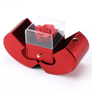 Offre Spéciale la belle et la bête préservée rose yunnan fleurs conservées amour éternel boîte à fleurs pivoine préservée - Product Image 4
