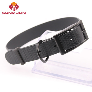Suave personalizado brillante resistente a la abrasión impermeable de pvc de silicona <span class=keywords><strong>collar</strong></span> de perro - Product Image 1
