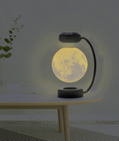 Nouveau Design Fer Flottant 3d Lévitation Table de Nuit Lumière Lune Lampe En Lévitation