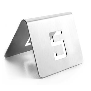 Numeri da tavolo 6x5 cm, 25-36, materiale in acciaio inossidabile. - Product Image 1