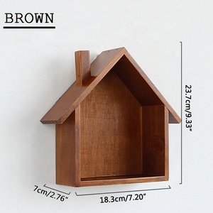 Floating Wooden Hanging <strong>Wall</strong> Shelf Shelves <strong>Storage</strong> <strong>Unit</strong> Decorate Display - Product Image 5