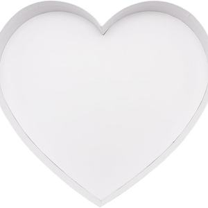 ZIJRXQ Caja de Regalo Decorativa de Cartón en Forma de Corazón de 12 Pulgadas, Rellenable, para el Día de San Valentín y Charcutería (CORAZÓN) - Product Image 2