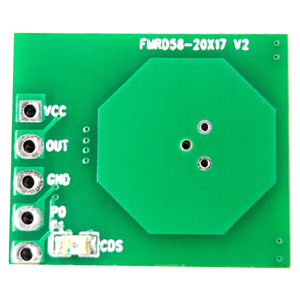 360 độ bảo hiểm phương vị 5.8Ghz Cảm biến lò vi sóng cảm biến chuyển động - Product Image 2