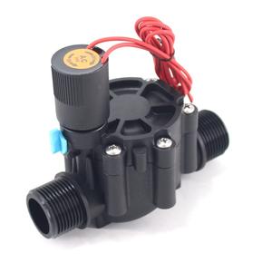 Válvula Electromagnética Zanchen 24V AC 1PN con Rosca Externa, Interruptor Manual para Control de Agua y Aire en Riego Agrícola - Product Image 2