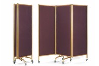 Cloison de séparation modulaire pliable et portable pour bureau à prix abordable – Paroi mobile pliable pour la répartition des espaces