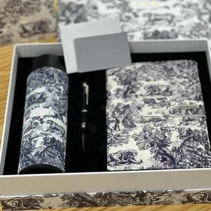 Magnetic Buckle <b>Notebook</b> <b>Set</b> with Pen and Vacuum Imprinted Corporate Gift Memo Pad - Product Image 1