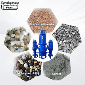 Yüksek akış dalgıç nehir kum emme pompası su jeti kesme makinası pompaları maliyet listesi ve dalgıç kanalizasyon pompası - Product Image 4