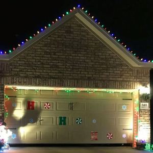 Aimants personnalisés pour porte de garage, décorations de porte pour célébration d'équipe, aimant réfléchissant et imperméable, autocollant pour réfrigérateur - Product Image 6